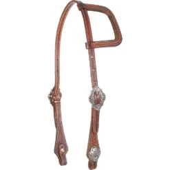 Mini Basket Weathered Antique Slip Ear Headstall