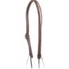 Martin Saddlery Roughout Ranahan Chocolate Split Ear Headstall