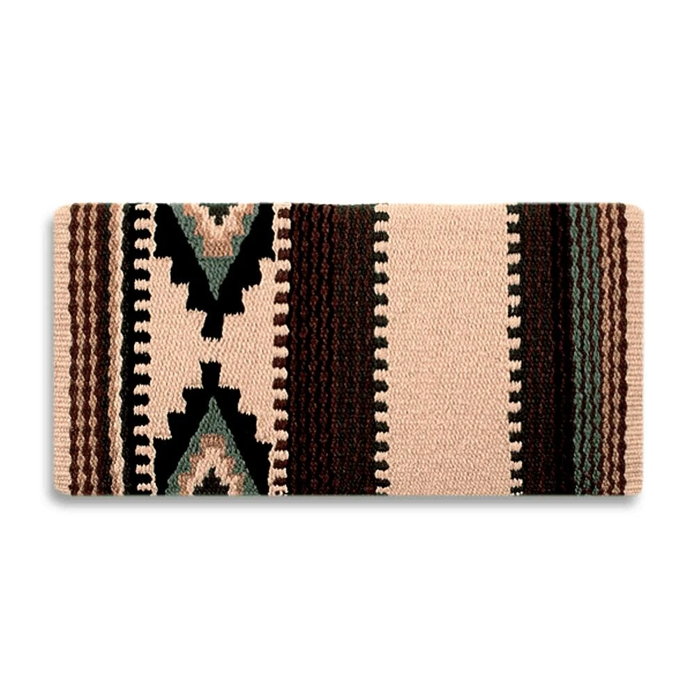Mayatex Sand/Sage New Zealand Cowtown Wool Saddle Blanket 1 Mayatex Sand/Sage New Zealand Cowtown Wool Saddle Blanket