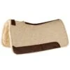 5 Star Equine Products Supplies Inc. 5 The Roper 3/4 Natural Fleece Bottom Felt Saddle Pad