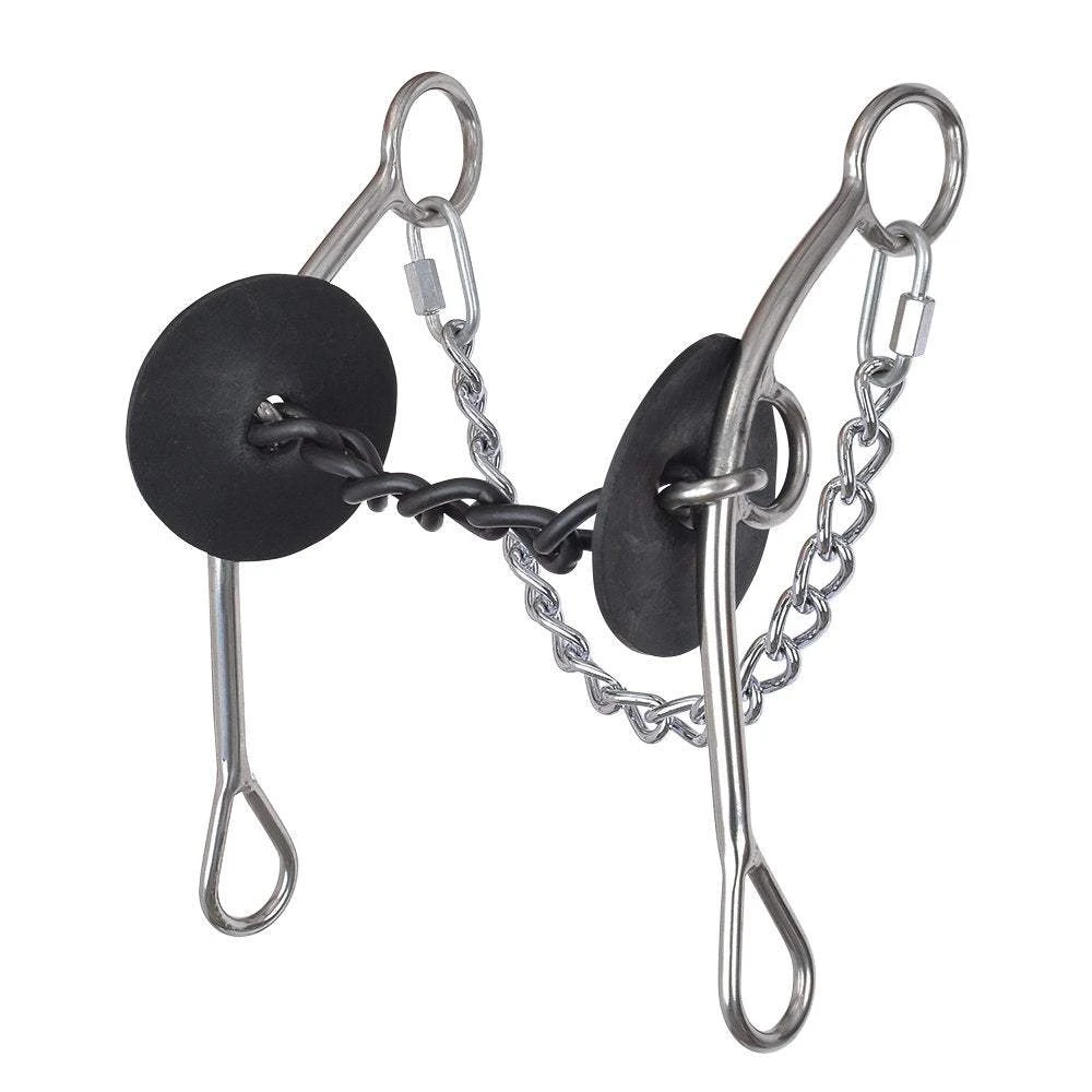 Reinsman Josey Mitchell Chain Lifter Gag Bit 1 Reinsman Josey Mitchell Chain Lifter Gag Bit