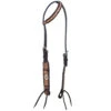 Rafter T Ranch Company Painted Daisy Single Ear Headstall