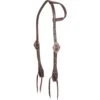 Martin Single Ear Chocolate Headstall With Dots
