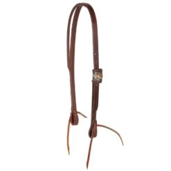 Cowperson Tack NRS Exclusive Foster Flower Slit Ear Headstall By Cowperson Tack
