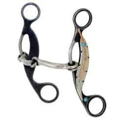 Partrade Trading Corporation Feather Smooth Snaffle Gag Bit