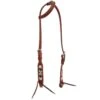 Oxbow Tack Peyote Rawhide And Beaded Inlay Single Ear Headstall