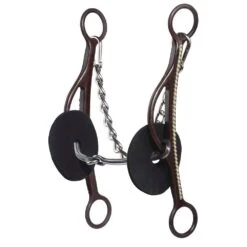 Professionals Choice Brittany Pozzi Long Gag Smooth Snaffle Bit