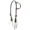 Martin Saddlery Chocolate Skirting Leather Gag Single Ear Headstall