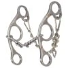 Classic Sherry Cervi Twisted Wire Dogbone Short Shank Gag Bit