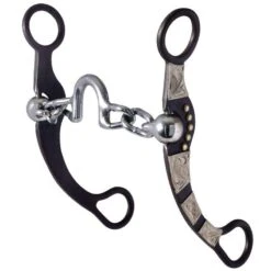 Reinsman Pro Roper Low Port Chain Shank Bit