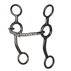 Dutton Bits Circle Gag Twisted Snaffle 7in Bit