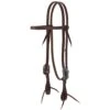 Weaver Leather Protack Turquoise Flower Straight Browband Headstall