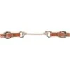 Martin Saddlery Rope Curb Strap With Harness Leather