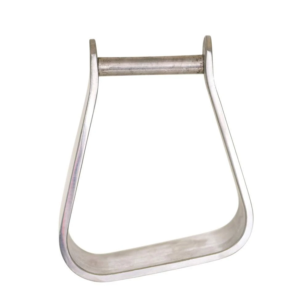 Partrade Trading Corporation 2 /2in Aluminum Deep Angled Roper Stirrups 1 Partrade Trading Corporation 2 /2in Aluminum Deep Angled Roper Stirrups