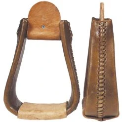 NRS 3 In Deep Roper Wood Stirrups