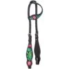 Tough 1 Pink Cactus Flower One Ear Headstall