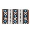 NRS Excusive Tulip Tan/Turquoise Saddle Blanket