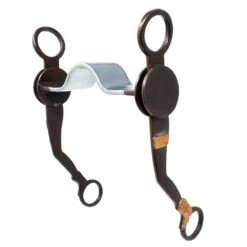 Cowboy Tack Jordan Jo Gal Leg 7 3/4 Inch Ported Shank Bit