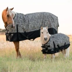 Professionals Choice Cheetah Pony Equisential 600D Winter Blanket
