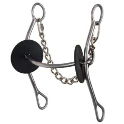 Reinsman Josey Mitchell Long Shank Arched Mullen Lifter Gag Bit