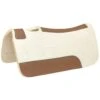Mustang Blue Horse Wool Felt 1/2 Inch Pony Saddle Pad