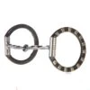 NRS Twisted Wire Engraved D Ring Snaffle Bit