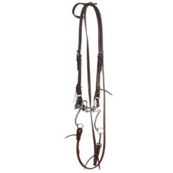 Professionals Choice Horse Bridle Set With Twisted Correctional Port 7 Shank Bit