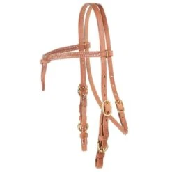 NRS Knotted Browband Headstall W/buckle Cheek