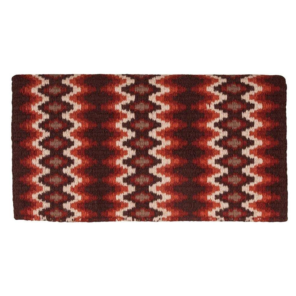 Mustang Mohair Woven 36in. X 34in. Saddle Blanket 3 Mustang Mohair Woven 36in. X 34in. Saddle Blanket - Image 3