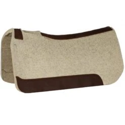5 Star Equine Products Supplies Inc. 5 The Performer 1 Inch Natural Felt Saddle Pad -Western Tack Sales Shop 1WN FS 4