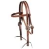 Nrs Tack TLC Series Lightly Oiled Browband Headstall With Tulip Cart Buckles
