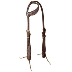 Weaver Leather Patina Rose Browband Headstall