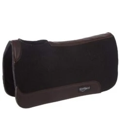 Reinsman 3/4 Inch Black Contoured Felt Saddle Pad