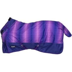 Tough 1 1 Chevron 1200D Turnout Blanket With Snuggit Neck 37 Tough 1 1 Chevron 1200D Turnout Blanket With Snuggit Neck -Western Tack Sales Shop 204365 619060