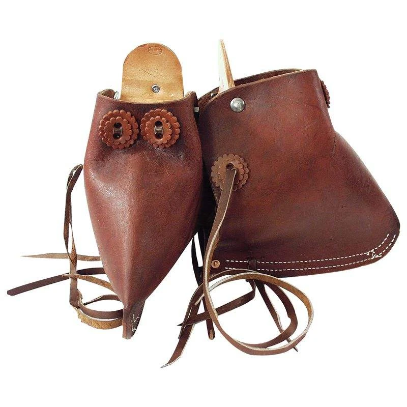 NRS Adult Size Monkey Nose Tapaderos 1 NRS Adult Size Monkey Nose Tapaderos