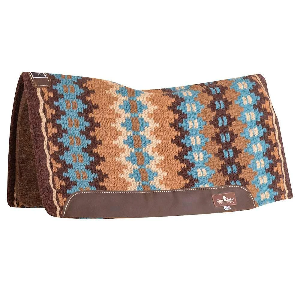Classic 32x34 Contour Wool Top Alpaca Saddle Pad 6 Classic 32x34 Contour Wool Top Alpaca Saddle Pad - Image 6