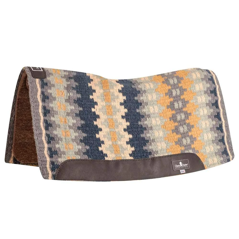 Classic 32x34 Contour Wool Top Alpaca Saddle Pad 7 Classic 32x34 Contour Wool Top Alpaca Saddle Pad - Image 7