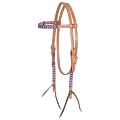 Martin Saddlery 5/8in Laced Harness Leather Browband Headstall -Western Tack Sales Shop 211611 651580