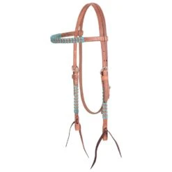 Martin Saddlery 5/8in Laced Harness Leather Browband Headstall -Western Tack Sales Shop 211611 651583