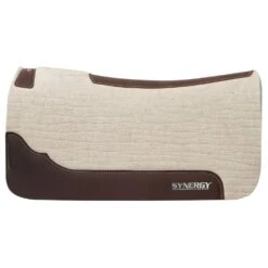 Weaver Leather 1in Synergy Contoured Steam Pressed Merino Wool Felt Pad -Western Tack Sales Shop 213348 658150