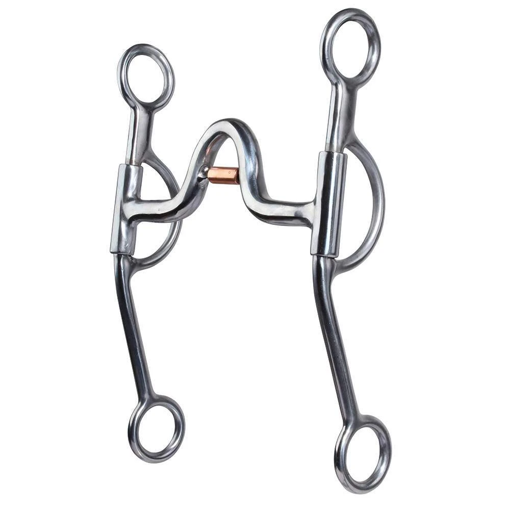 Professionals Choice Loomis Medium Port Bit W/Roller 1 Professionals Choice Loomis Medium Port Bit W/Roller