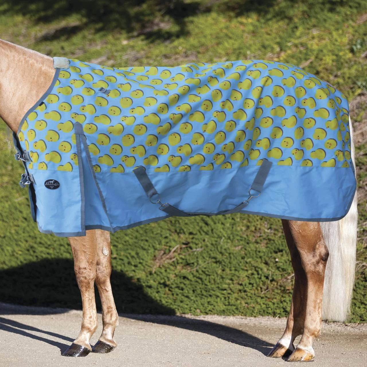 Professionals Choice Professional Rubber Ducky Horse 1200D Rain Sheet 9 Professionals Choice Professional Rubber Ducky Horse 1200D Rain Sheet - Image 9