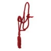 Mustang Pony Flat Braided Noseband Halter W/7ft Lead