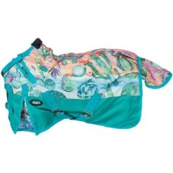 Tough 1 Cactus 1200D Mini Horse Turnout Blanket With Snuggit Neck -Western Tack Sales Shop 234766 755915