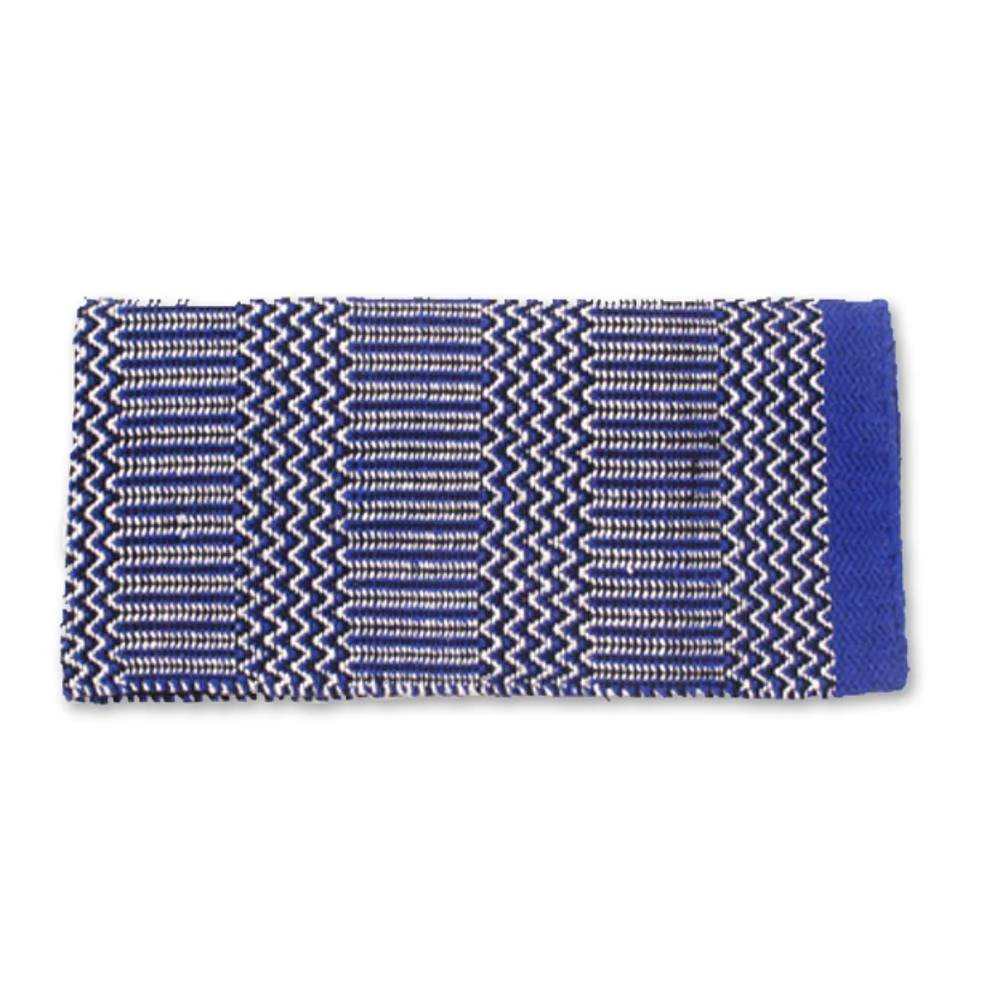 Mayatex Blue Kiowa Saddle Blanket 1 Mayatex Blue Kiowa Saddle Blanket