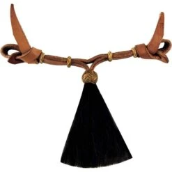 NRS Harness Leather Shoofly Curb Strap