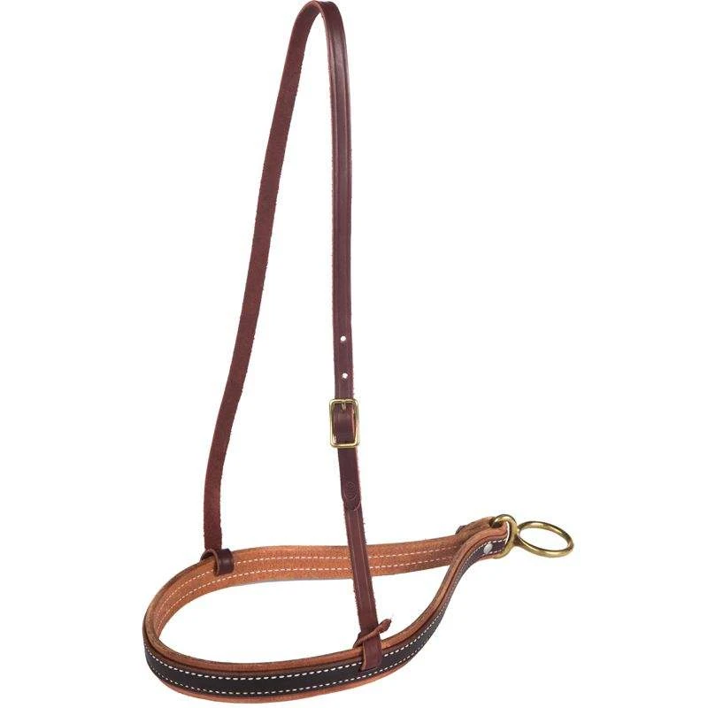 Nrs Tack 1 /8in Double Leather Noseband With Latigo Hanger 1 Nrs Tack 1 /8in Double Leather Noseband With Latigo Hanger
