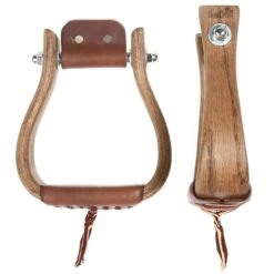Don Orrell Stirrups Rancher 2in Flat Bottom Stirrup