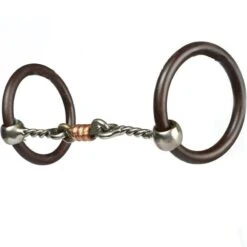 Professionals Choice Bob Avila Three Piece Twisted Wire Snaffle