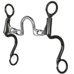 Dutton Bits 5 Inch S Cheek High Ported Chain Bit